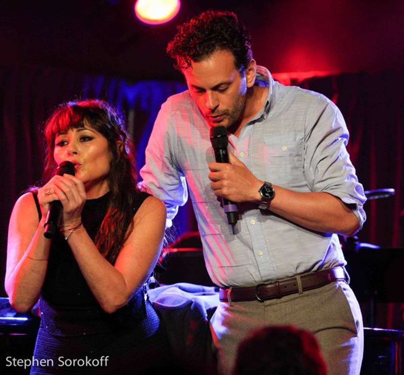 Photo Coverage: Alan Cumming Visits Frances Ruffelle at The Green Room 42  Image