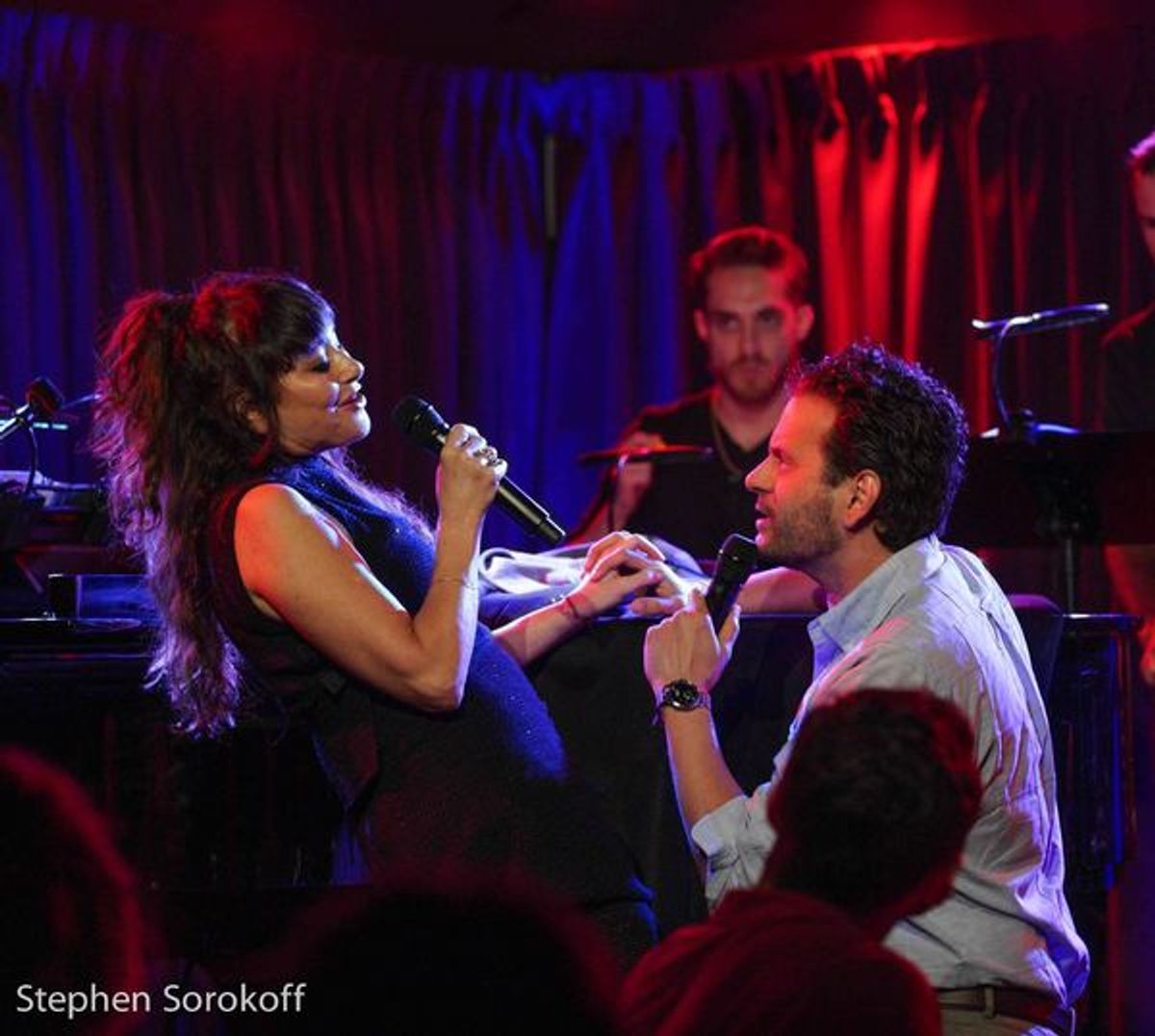 Frances Ruffelle & Wayne Alan Wilcox at 