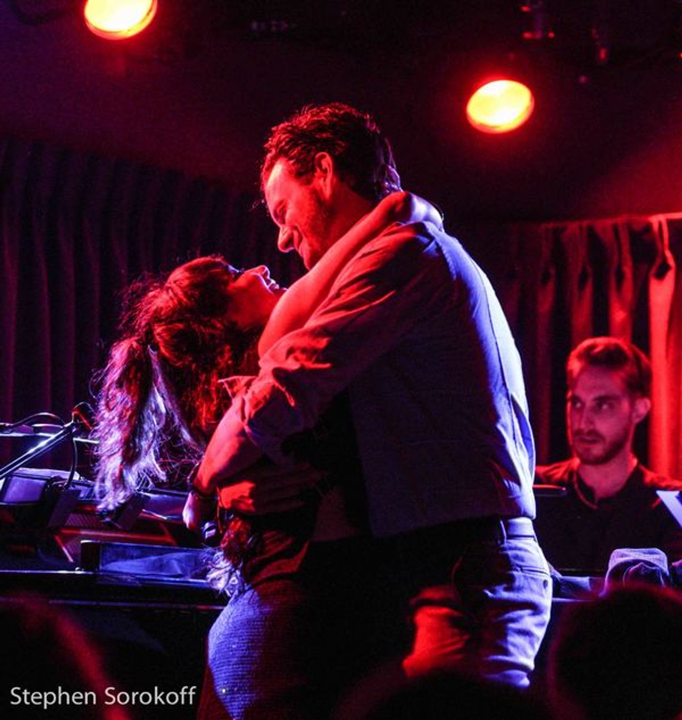 Photo Coverage: Alan Cumming Visits Frances Ruffelle at The Green Room 42  Image
