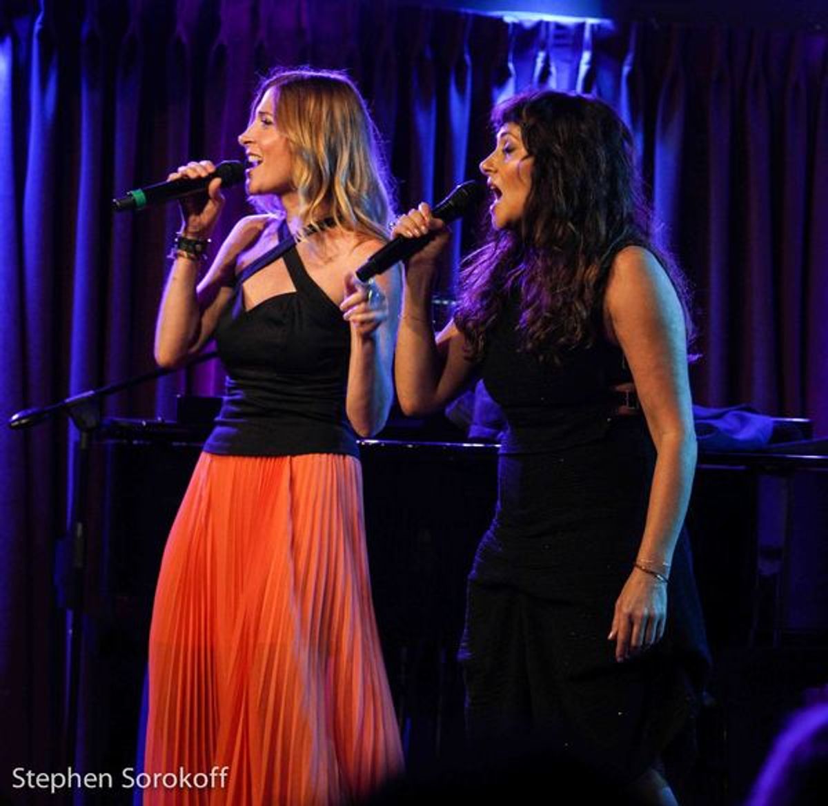 Catherine Porter & Frances Ruffelle at 