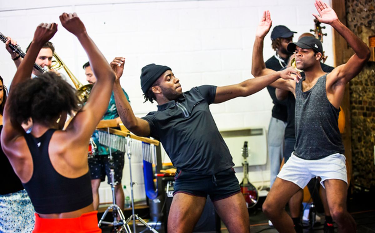 Chioma Uma, Andre Fabien Francis, Jay Perry, and cast at 