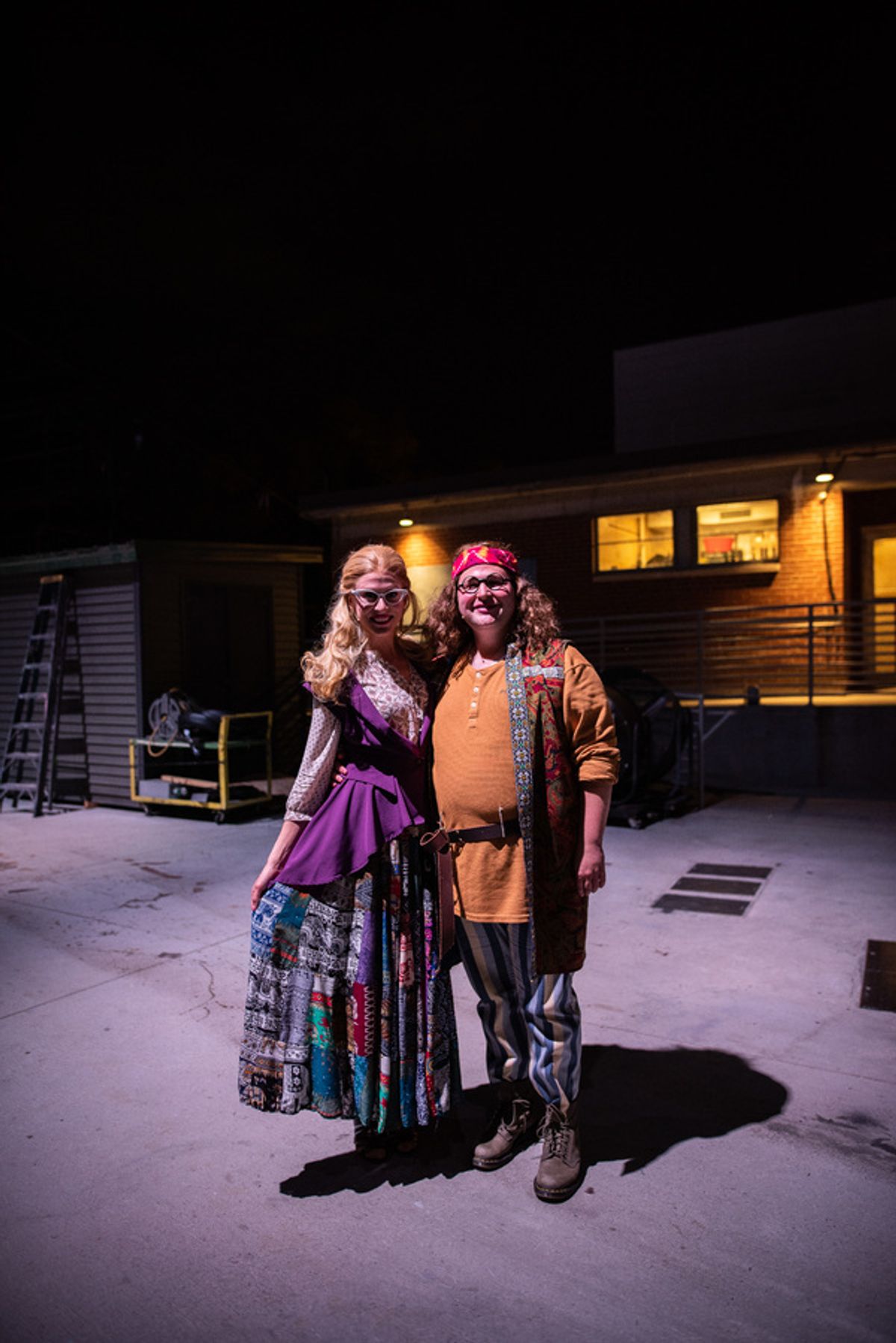 Stephanie Gibson and Chad Burris at 