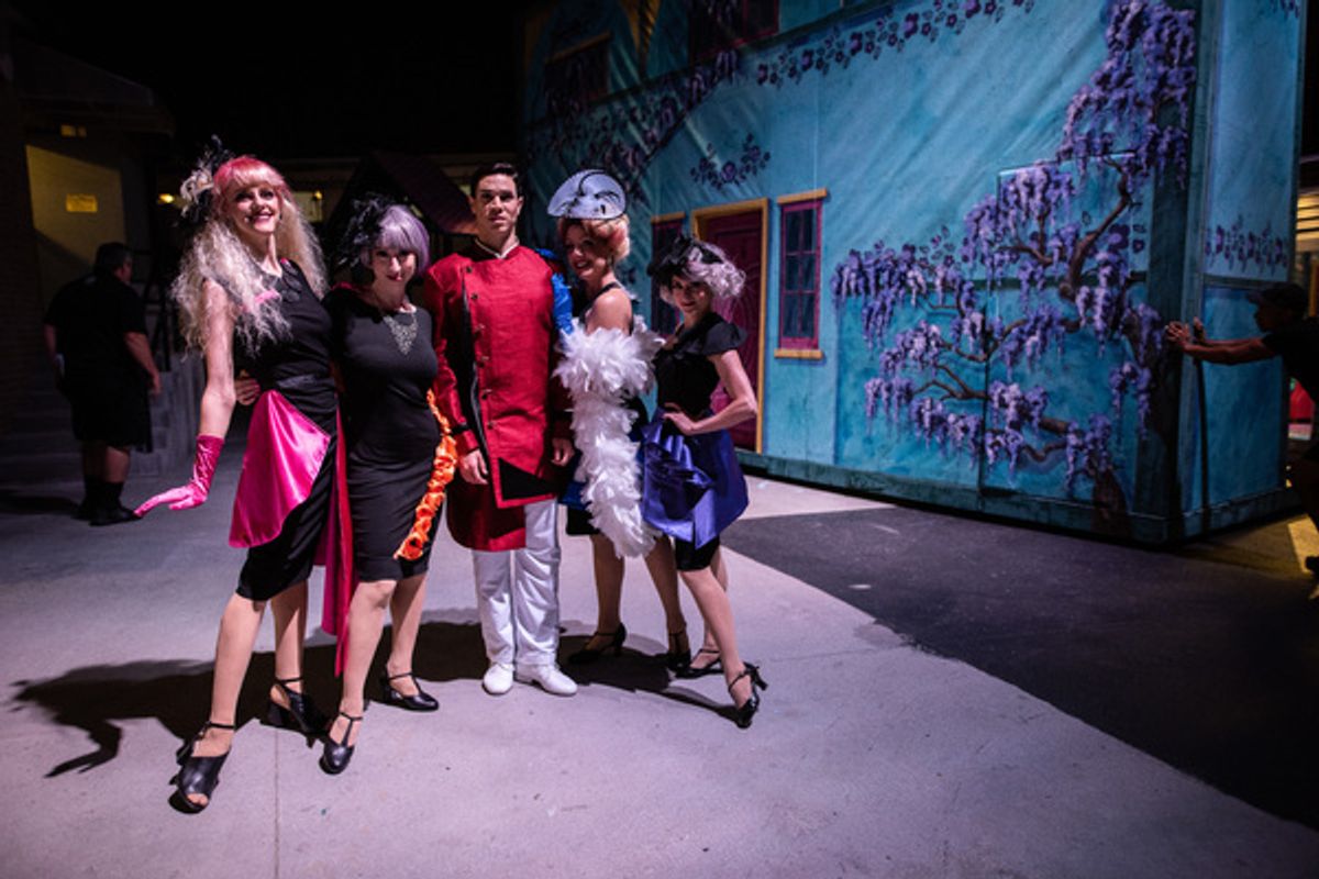 Katie Griffith, Emma Gasset, Jason Gotay, April Strelinger, Amanda LaMotte at 