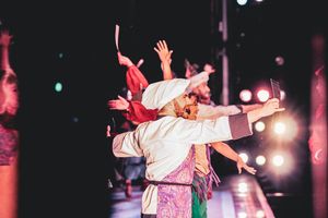 Michael Hartung, Mikayla Renfrow, cast of Cinderella Photo
