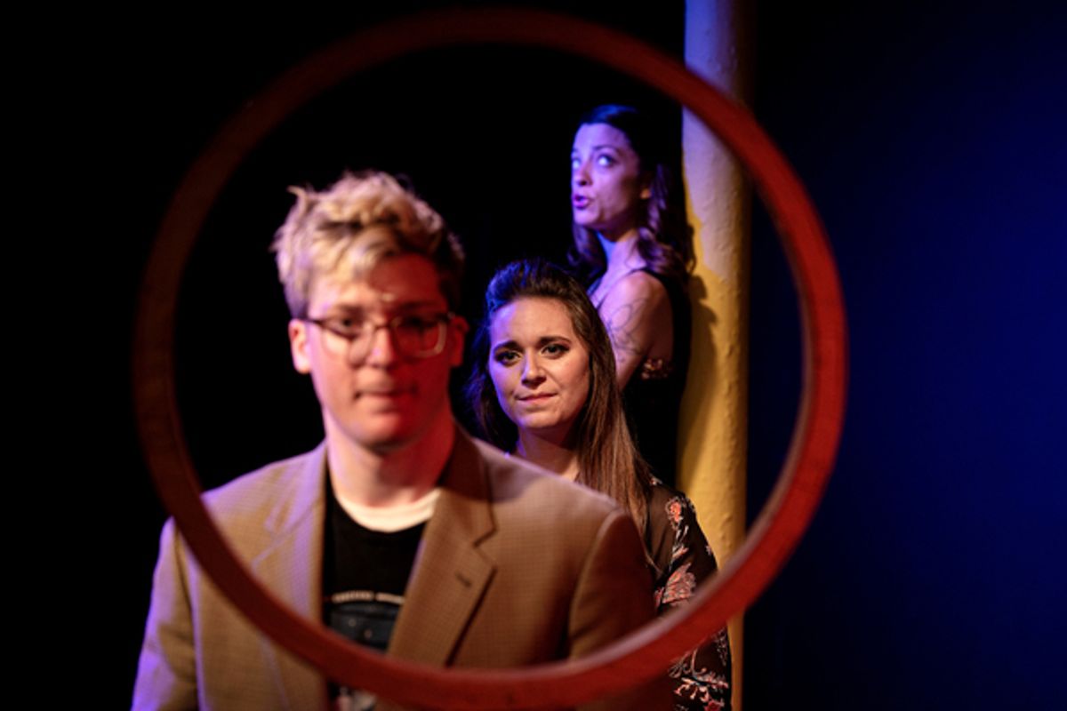 Eddie Rothermel, Katelyn Wilson, and Kaitlyn Valor Bourque at 