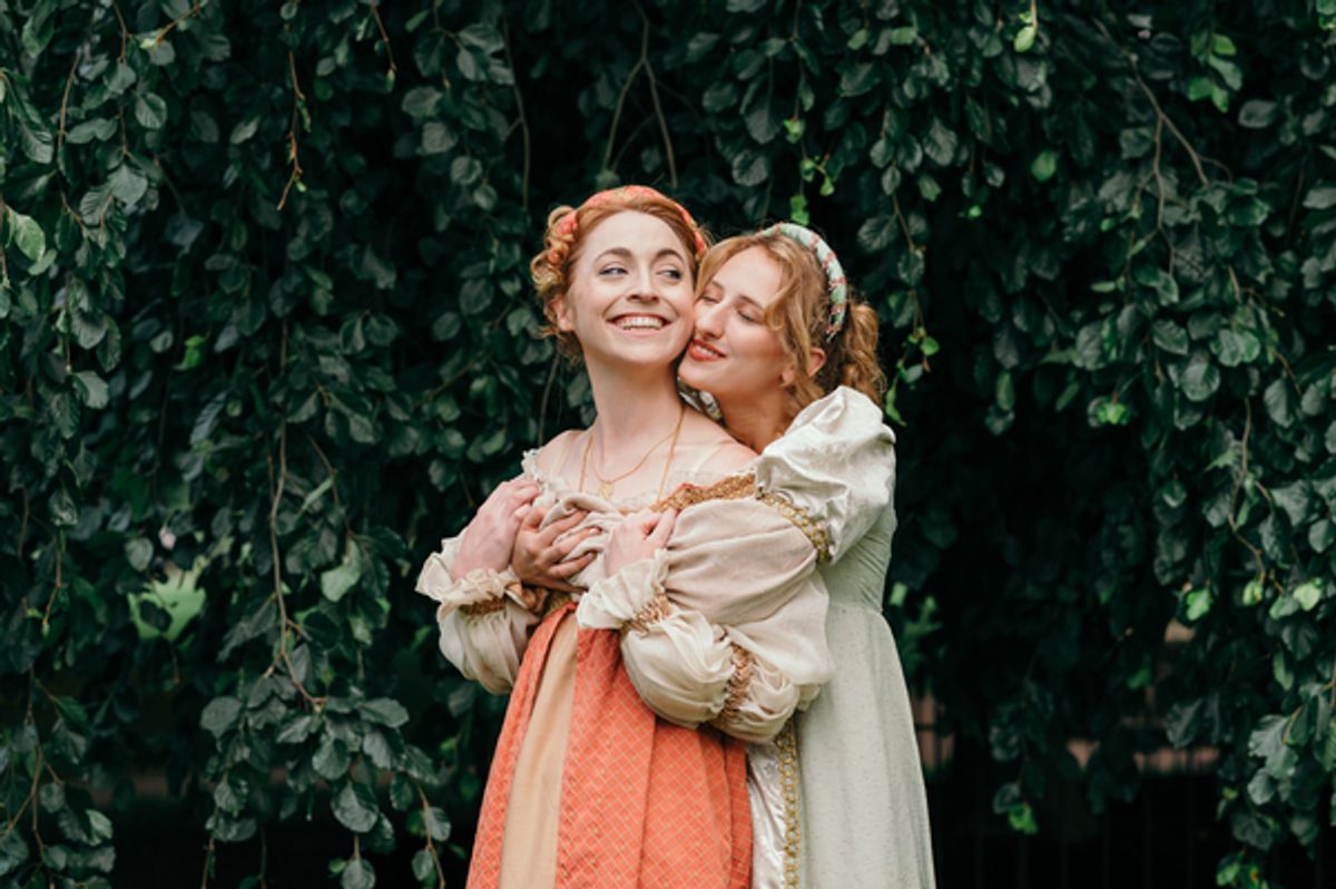 Kelsey Hopkins and Emma Lou Harris at 