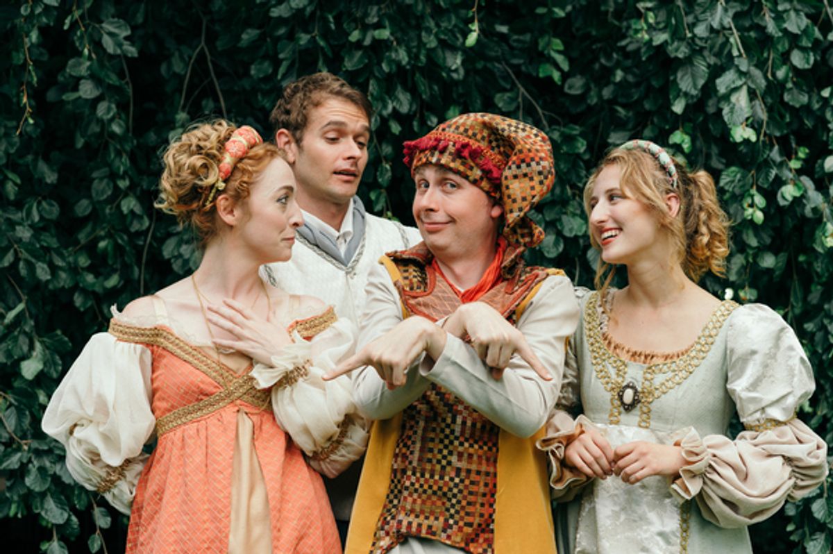 Kelsey Hopkins, Samuel Partridge, Bradford Sadler and Emma Lou Harris at 