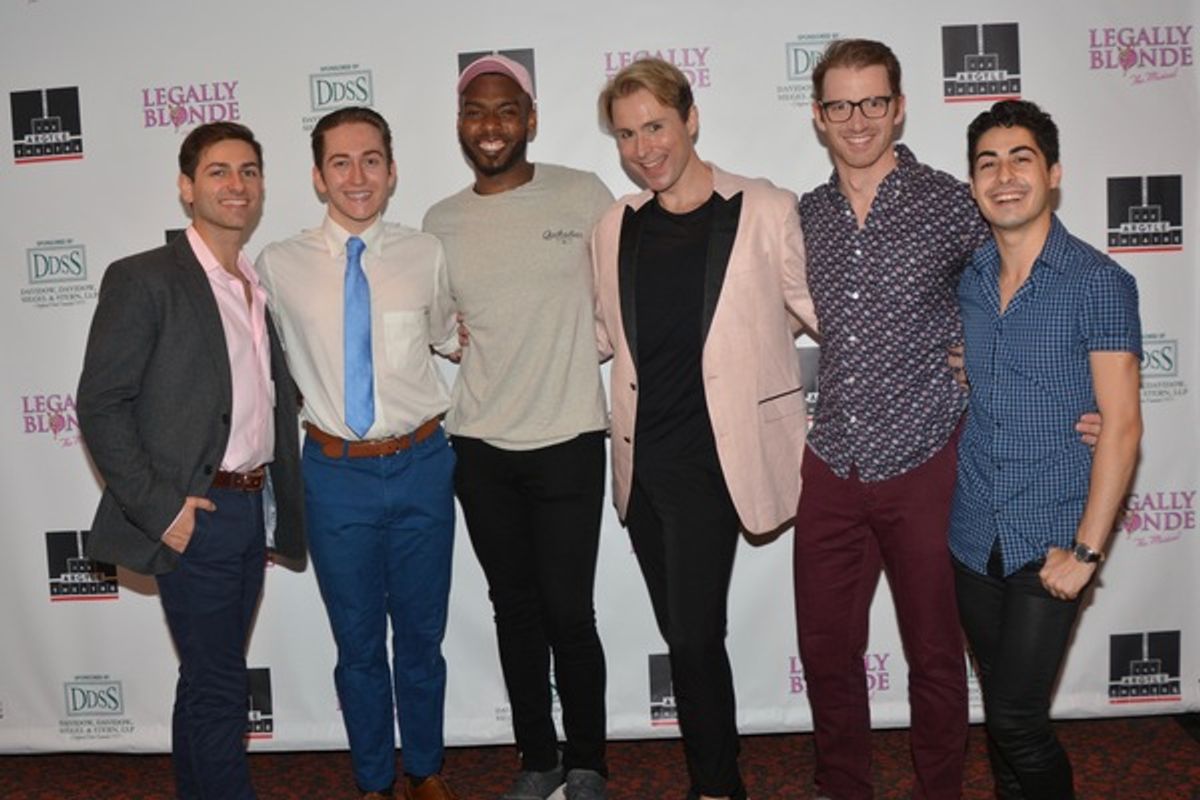 Tyler Dema, Conor J. Stepnowskim, Kwasi Perry, J Ryan Carroll, Jamie Farish and Bryce Colby Vaewsorn at 