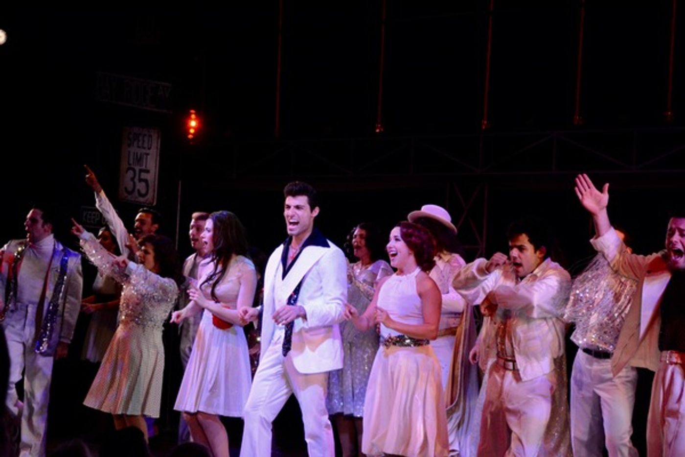 Photo Coverage: The Cast of SATURDAY NIGHT FEVER at The John W. Engeman Theater Takes Opening Night Bows  Image