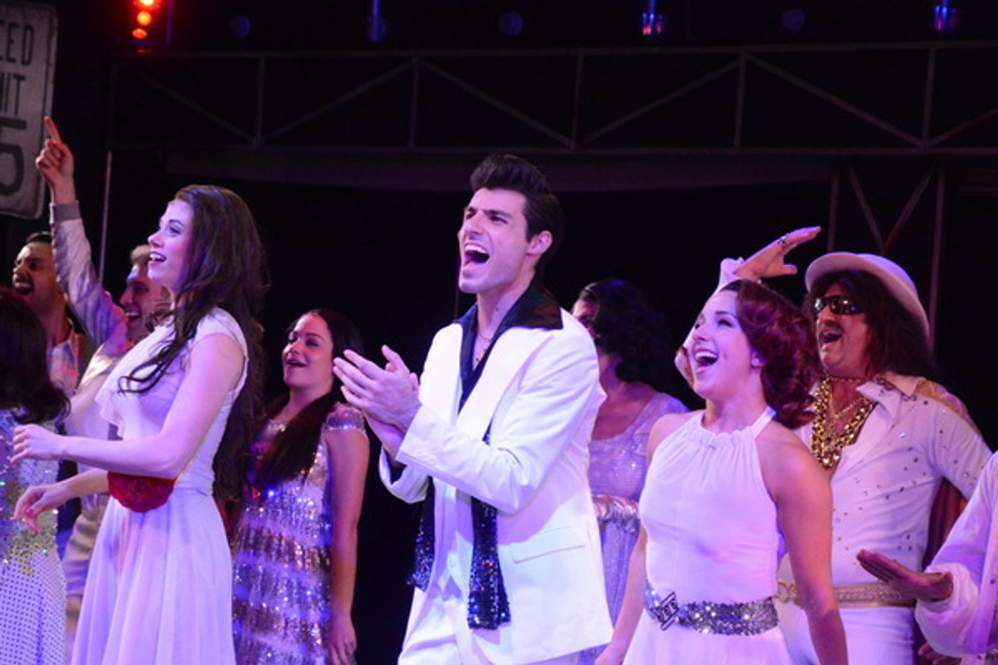 Photo Coverage: The Cast of SATURDAY NIGHT FEVER at The John W. Engeman Theater Takes Opening Night Bows  Image