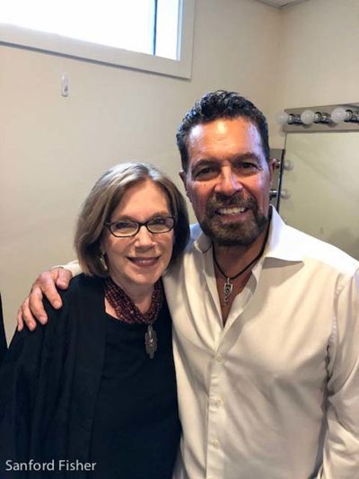 Julianne Boyd, Artistic BSC & Clint Holmes Photo