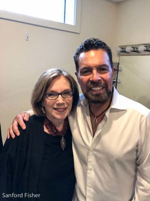 Julianne Boyd, Artistic BSC & Clint Holmes Photo