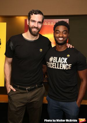 Tim Hughes and Jelani Alladin @ BroadwayWorld Tim Hughes and Jelani Alladin Photo