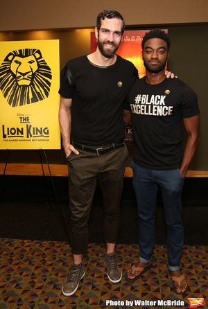 Tim Hughes and Jelani Alladin @ BroadwayWorld Tim Hughes and Jelani Alladin Photo