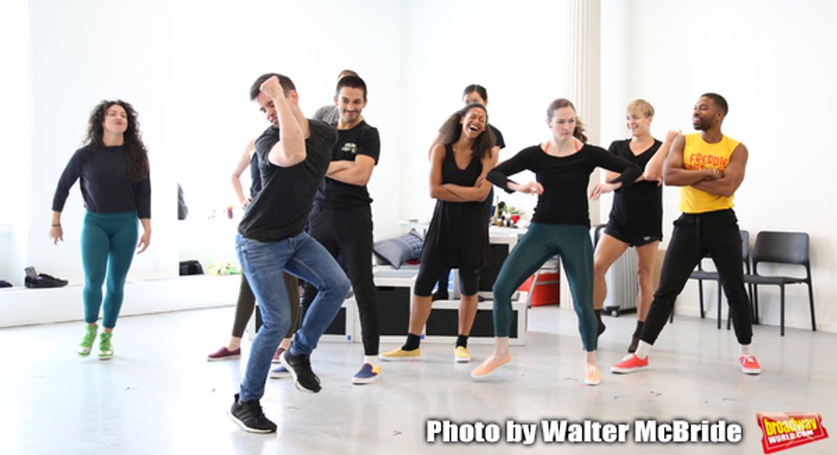 Matt Doyle and cast  at 