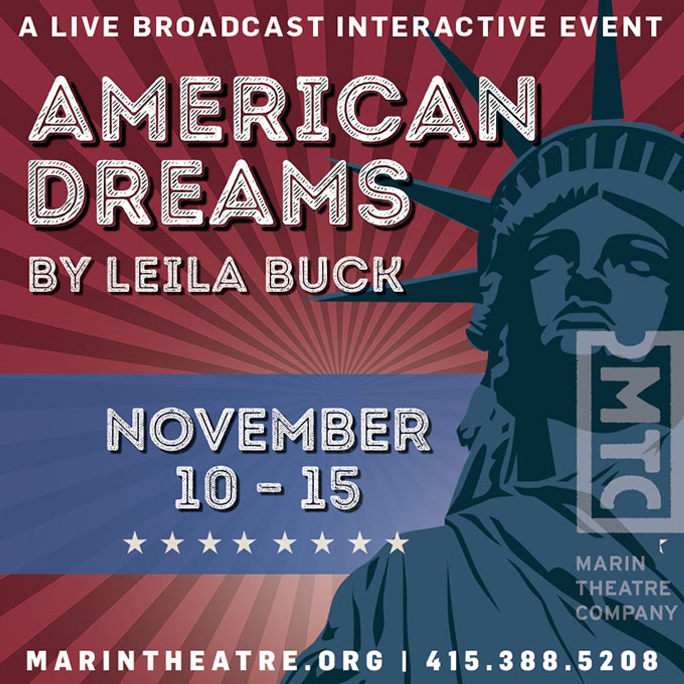 Opening Tonight - American Dreams Streaming from Marin Theatre Company  Image