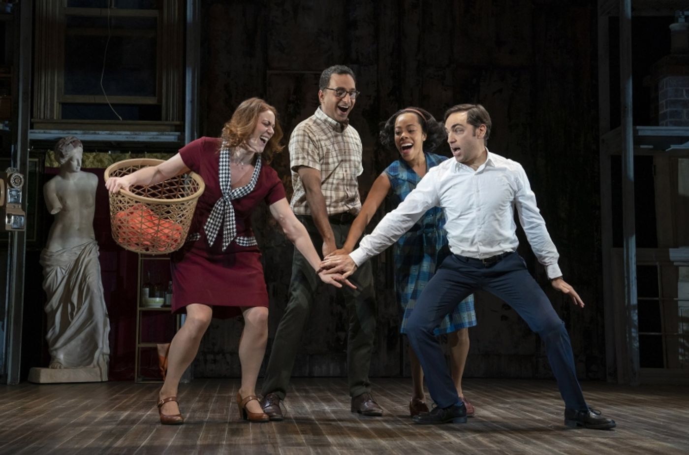 MERRILY WE ROLL ALONG: A [Backwards] History of Old Friends  Image
