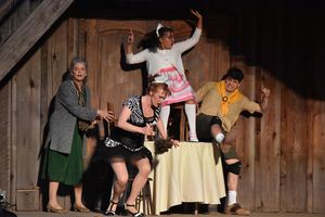 Melora Marshall, Willow Geer,
Gabrielle Beauvais and William Holbrook @ BroadwayWorld Melora Marshall, Willow Geer,
Gabrielle Beauvais and William Holbrook Photo