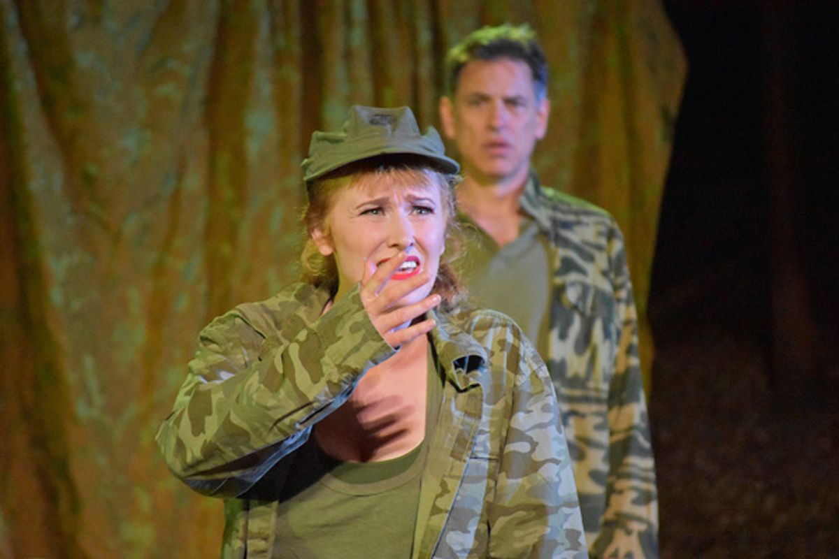 Willlow Geer and Mark Lewis
 at 