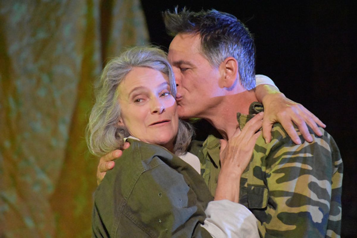 Melora Marshall and Mark Lewis
 at 