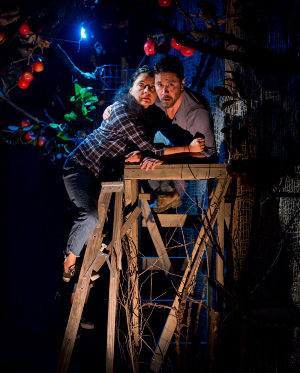 Liza Fernandez and Justin Huen at 