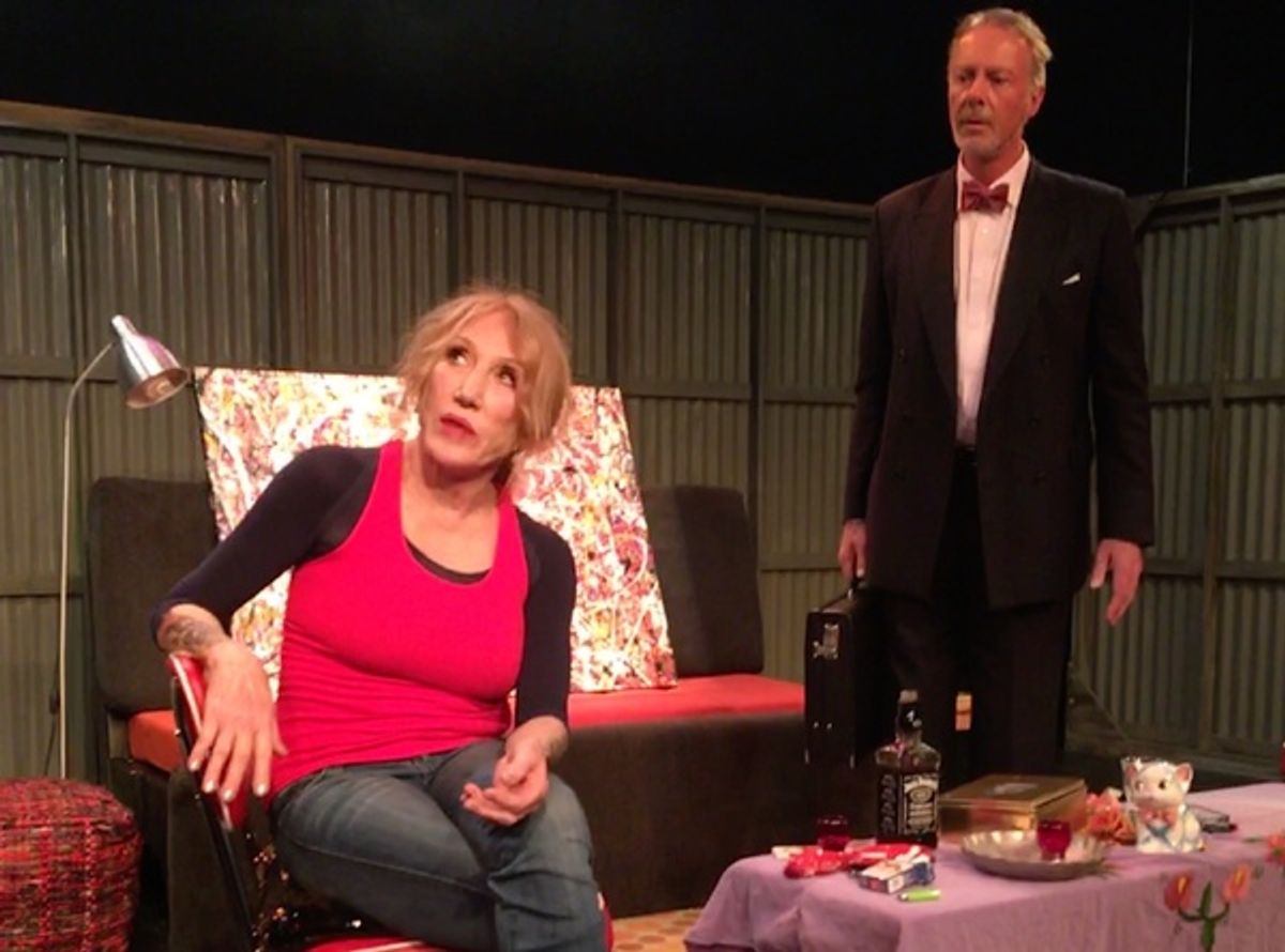 Diane Cary and John Mawson at 