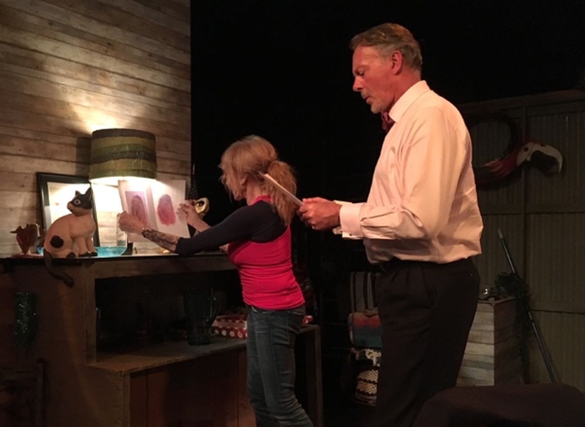 Diane Cary and John Mawson at 