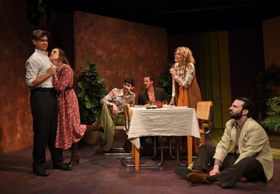 Andrew (Alex Rocha), Prudence (Devi Reisenfeld), Bob (Siddhartha Rajan), Stuart (Joe  Photo