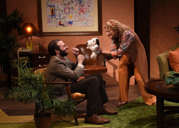 Bruce (Nick Freed) and Charlotte (Lynne Baker) work on Bruce?s therapy in Eclipse The Photo