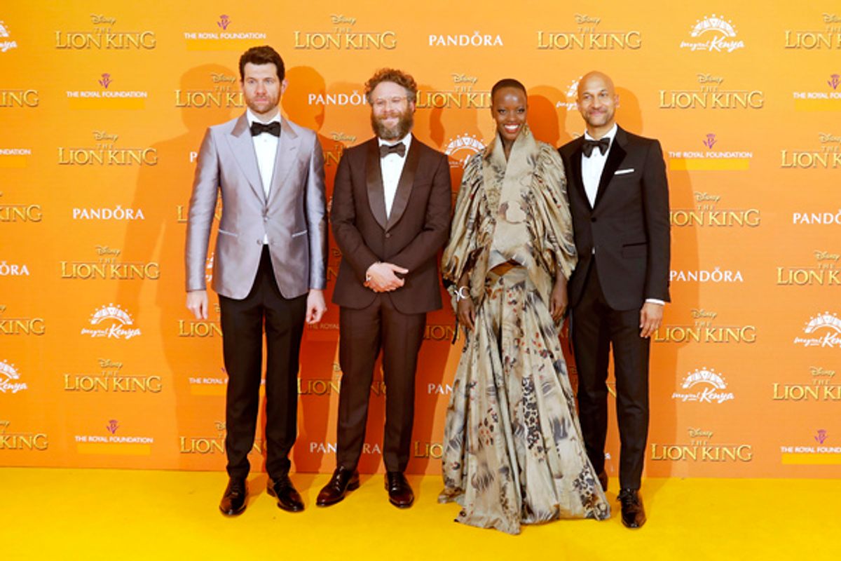 Billy Eichner, Seth Rogen, Florence Kasumba and Keegan-Michael Key at 