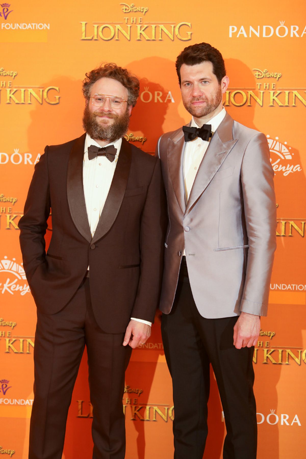 Billy Eichner and Seth Rogen at 