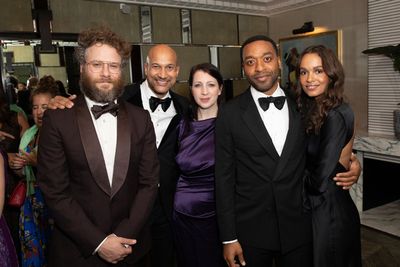 Seth Rogen, Keegan-Michael Key, Alisa Key, Chiwetel Ejiofor and Frances Aaternir Photo
