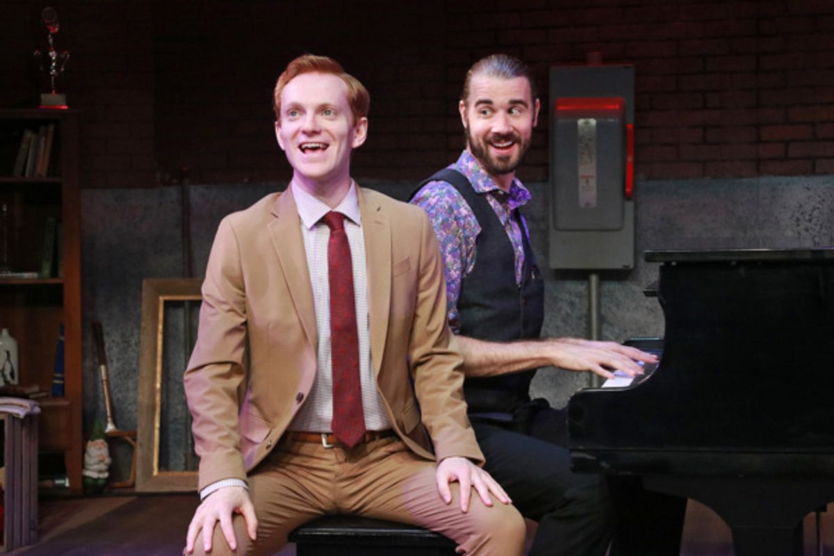 Mark Schenfisch and Martin Landry in MURDER FOR TWO. Photo by Alberto Romeu. at 