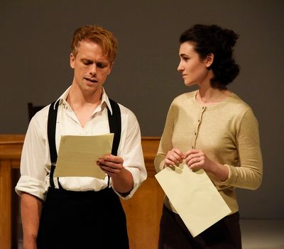 Robert Boulter and Lucy Doyle Photo