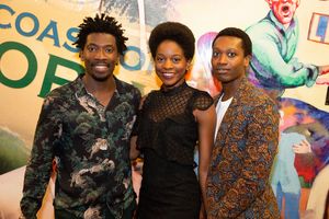 James Udom, Latoya Edwards, and Ato Blankson-Wood Photo
