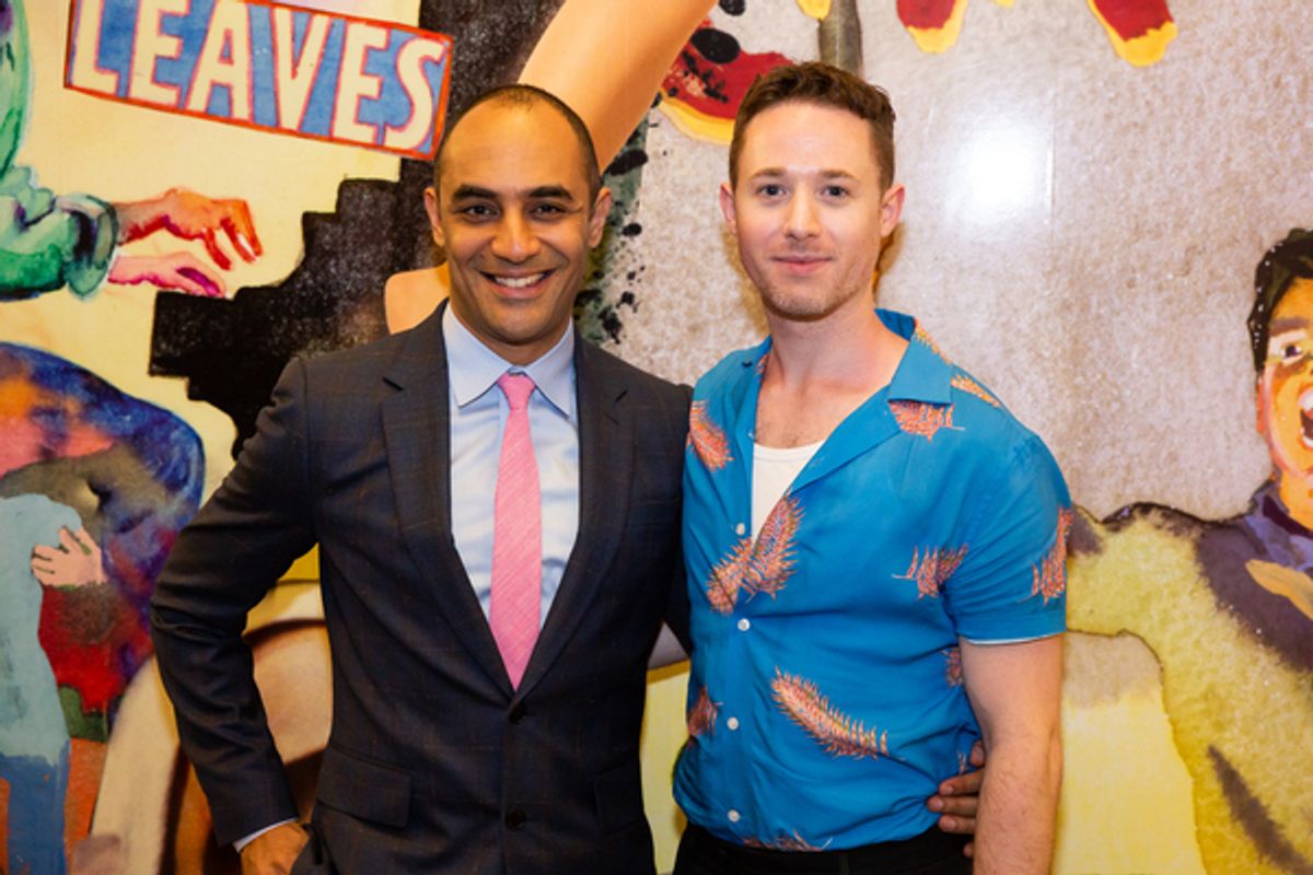 Saheem Ali and Chris Urch at 