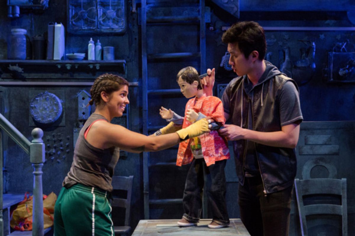 Isa Arciniegas and Dan Lin at 