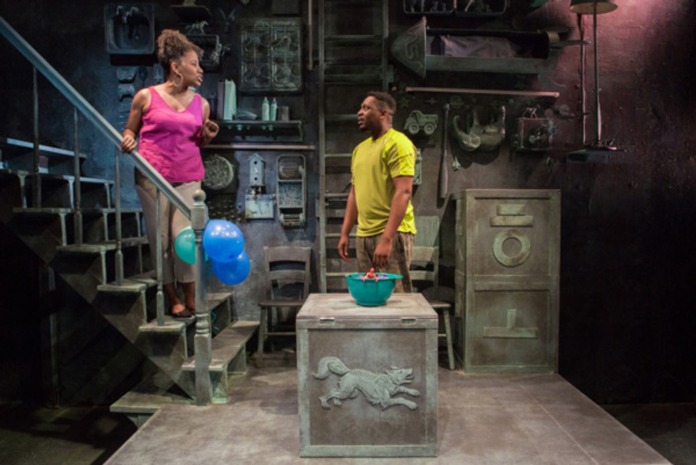 Photo Flash: Inside The Gift Theatre's WOLF PLAY Photo Flash: Inside The Gift Theatre's WOLF PLAY Image