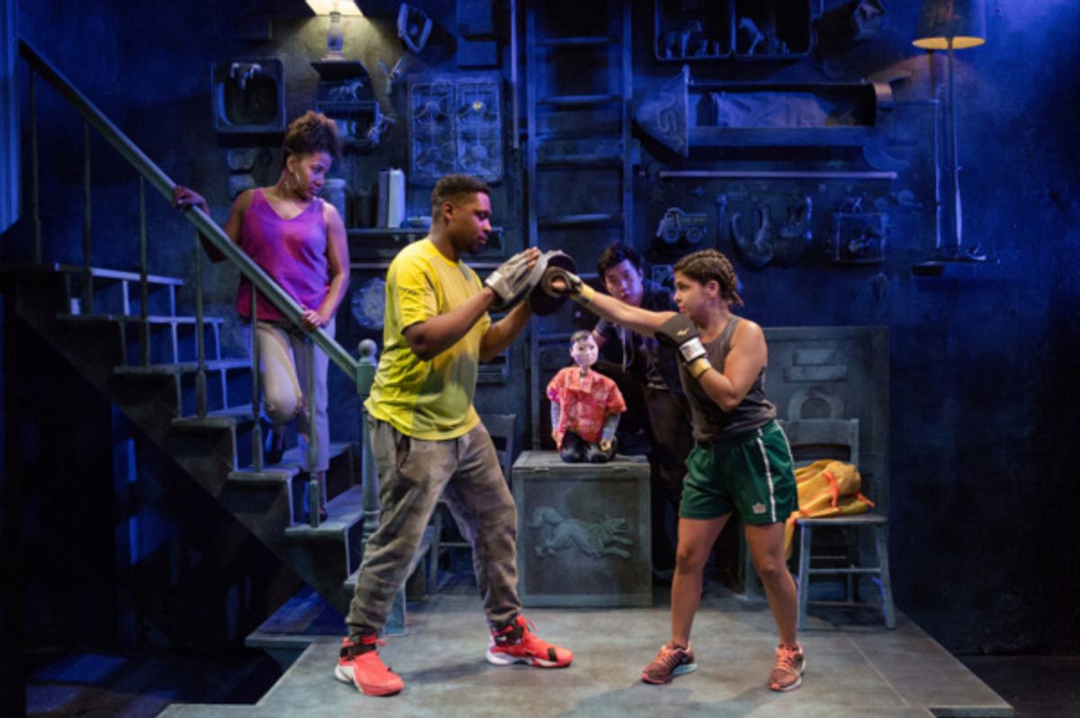 Jennifer Glasse, Alâ€™Jaleel McGhee, Dan Lin and Isa Arciniegas at 