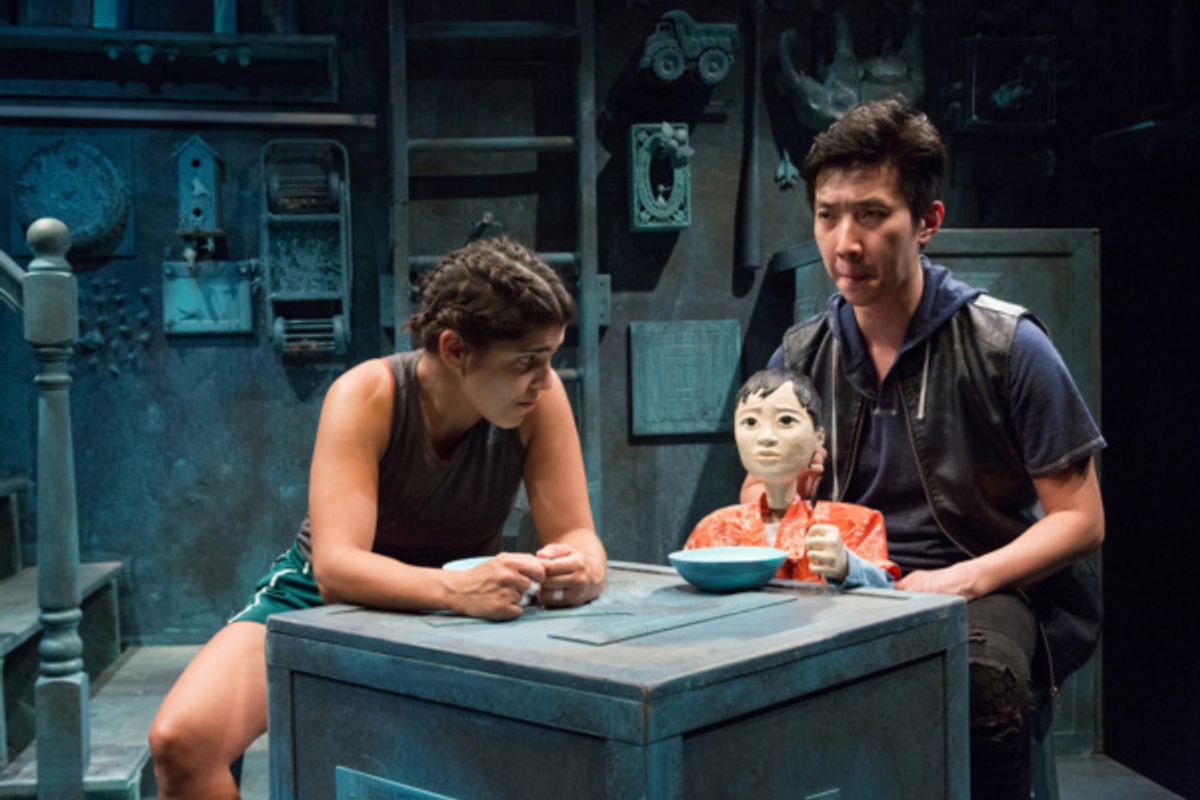 Isa Arciniegas and Dan Lin at 