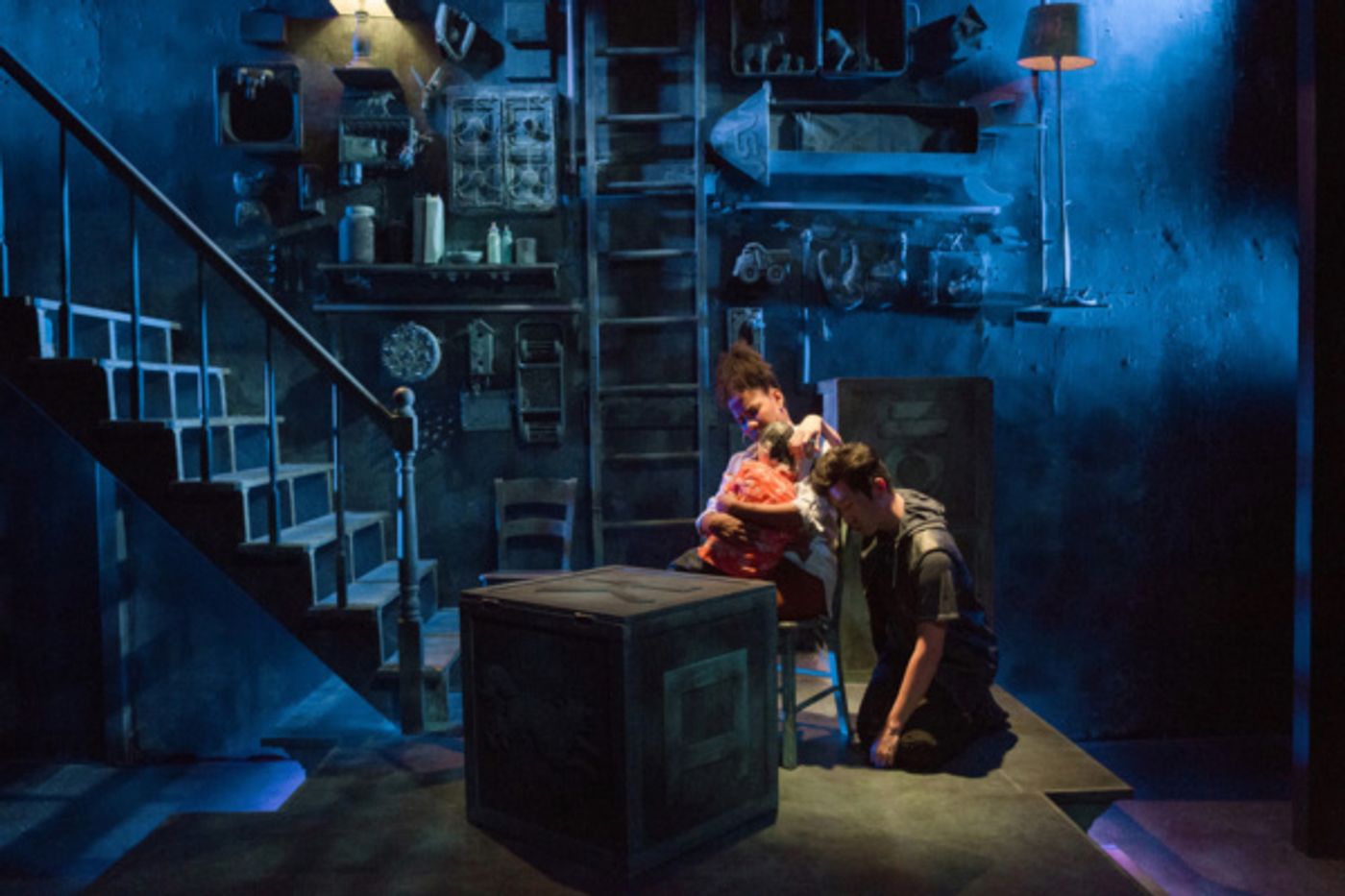 Photo Flash: Inside The Gift Theatre's WOLF PLAY Photo Flash: Inside The Gift Theatre's WOLF PLAY Image