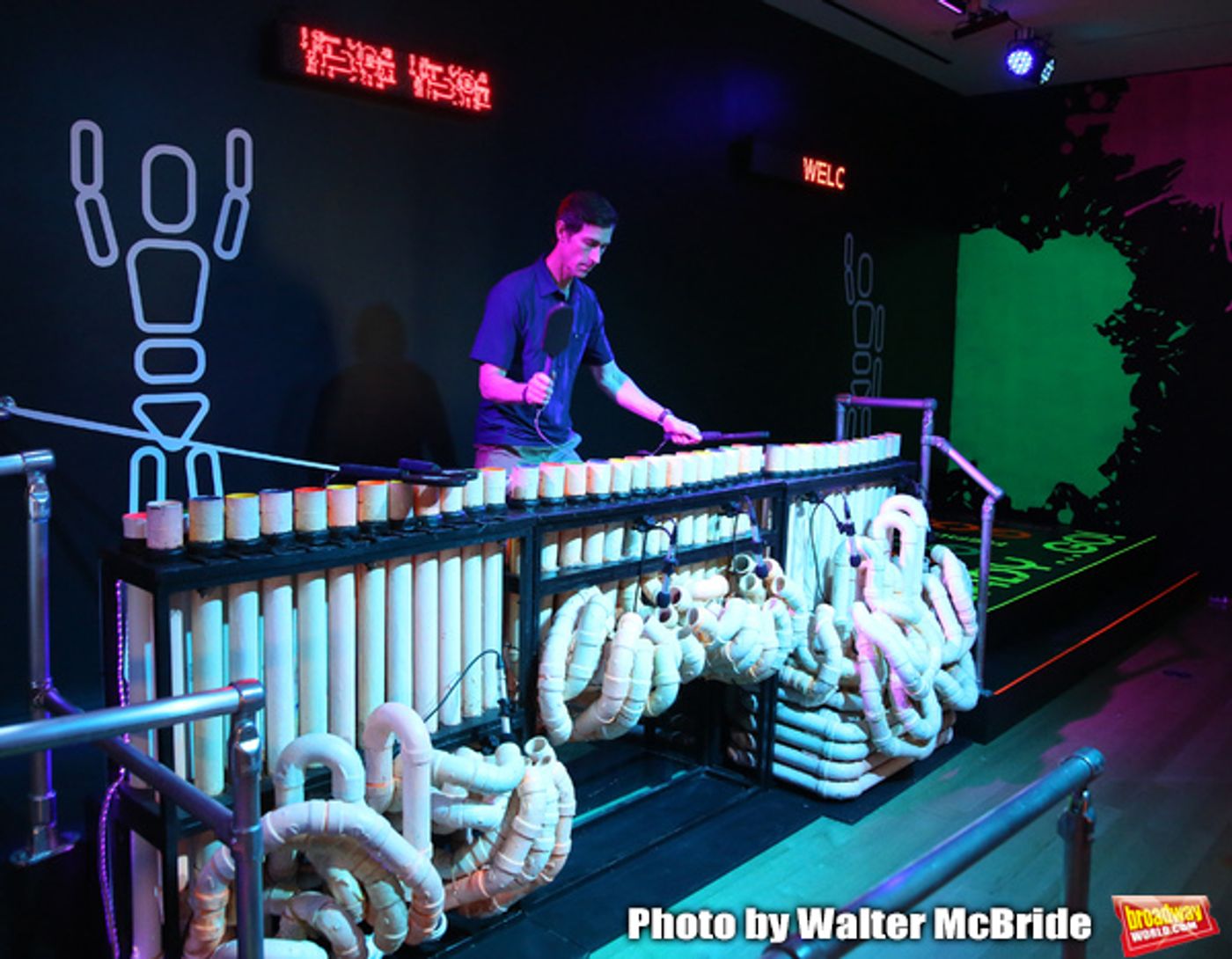 Photo Coverage: A Look Inside BLUE MAN GROUP: Ready... Go! Exhibit Photo Coverage: A Look Inside BLUE MAN GROUP: Ready... Go! Exhibit Image