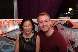 Lia Chang and Daniel Dunlow. Photo by Garth Kravits Photo