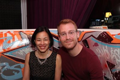 Lia Chang and Daniel Dunlow. Photo by Garth Kravits Photo