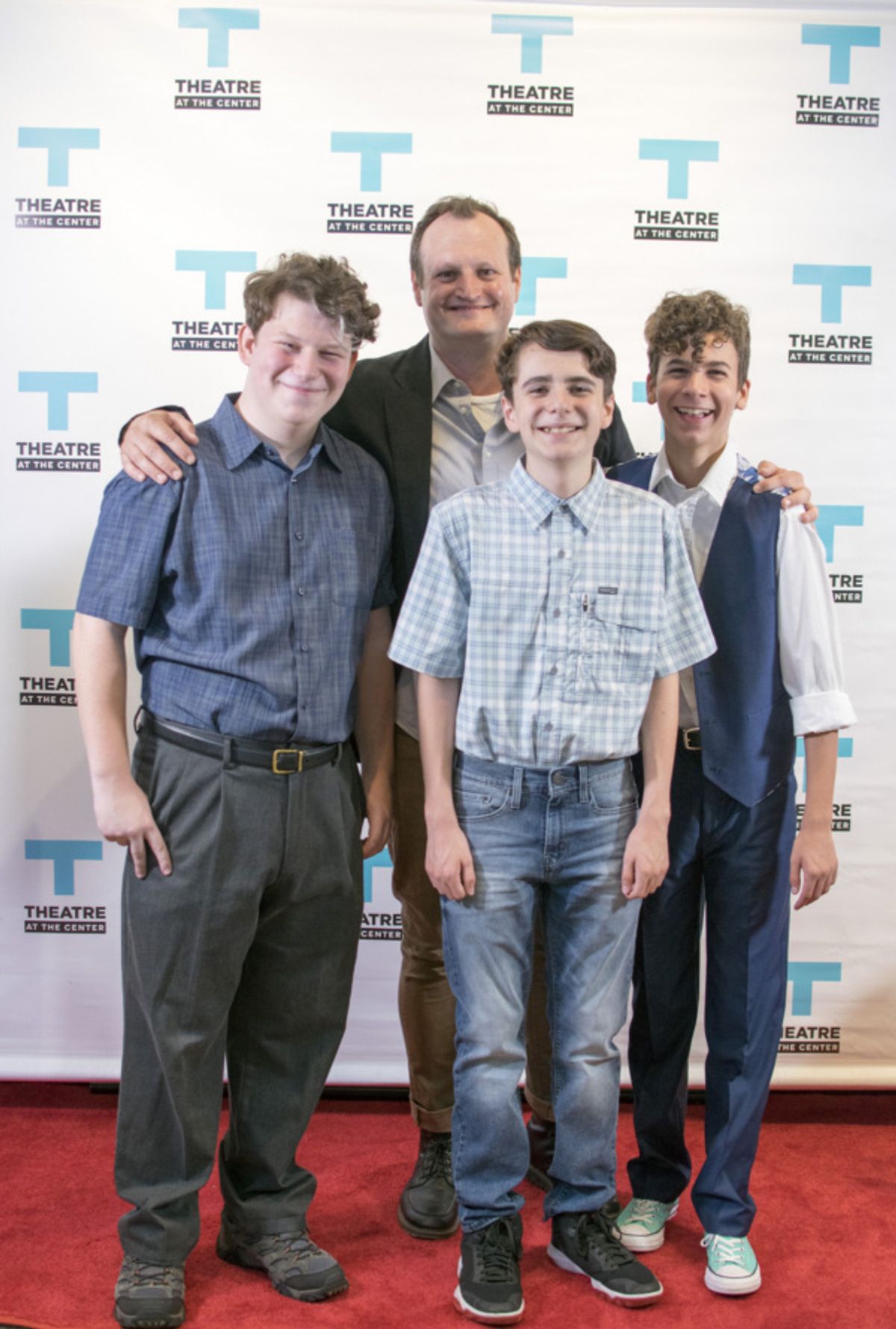 Seth Steinberg, Eric Slater, Logan Baffico and Julian Solis. at 