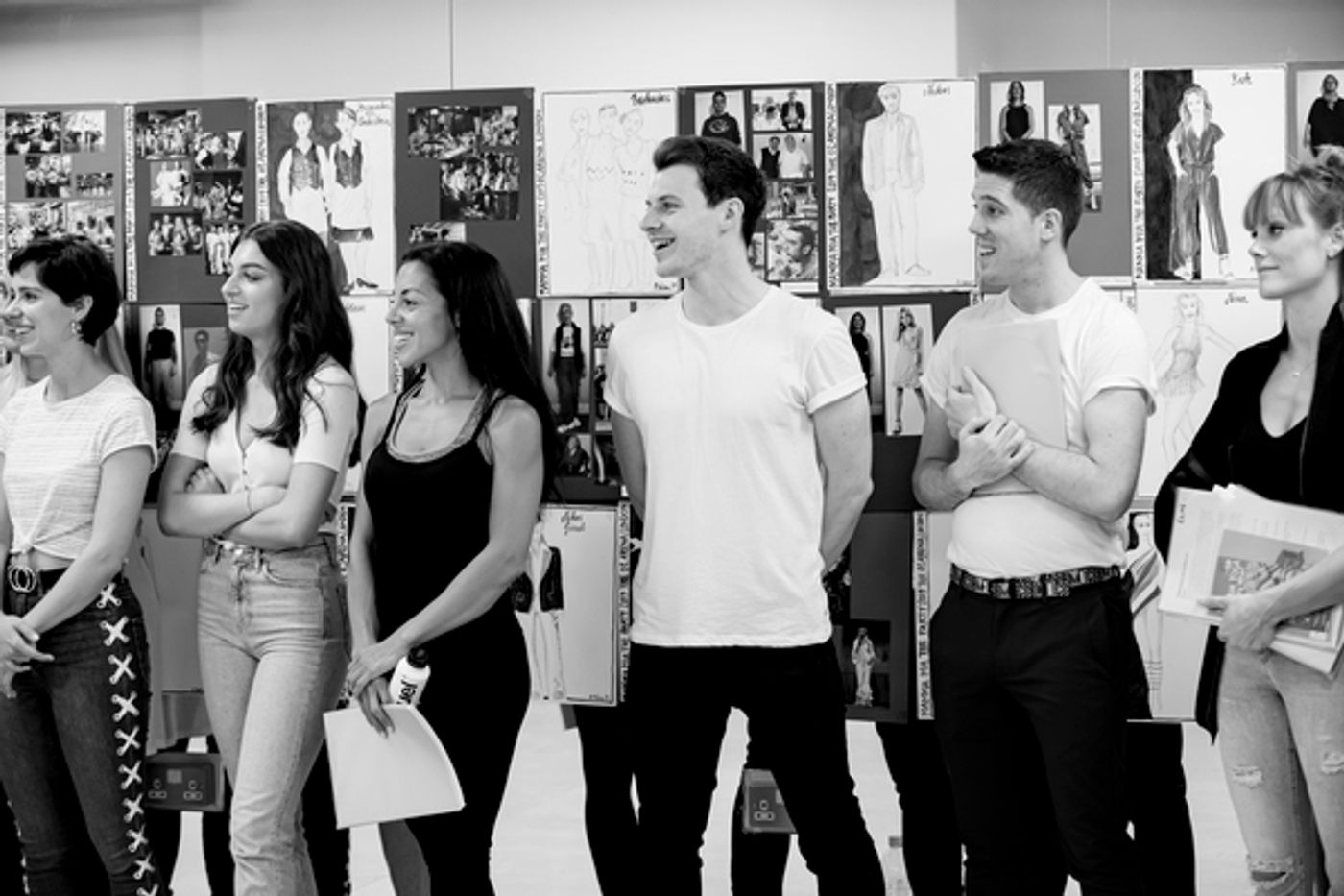 Photo Flash: ABBA's Björn Ulvaeus On Site At MAMMA MIA! THE PARTY In Rehearsal  Image