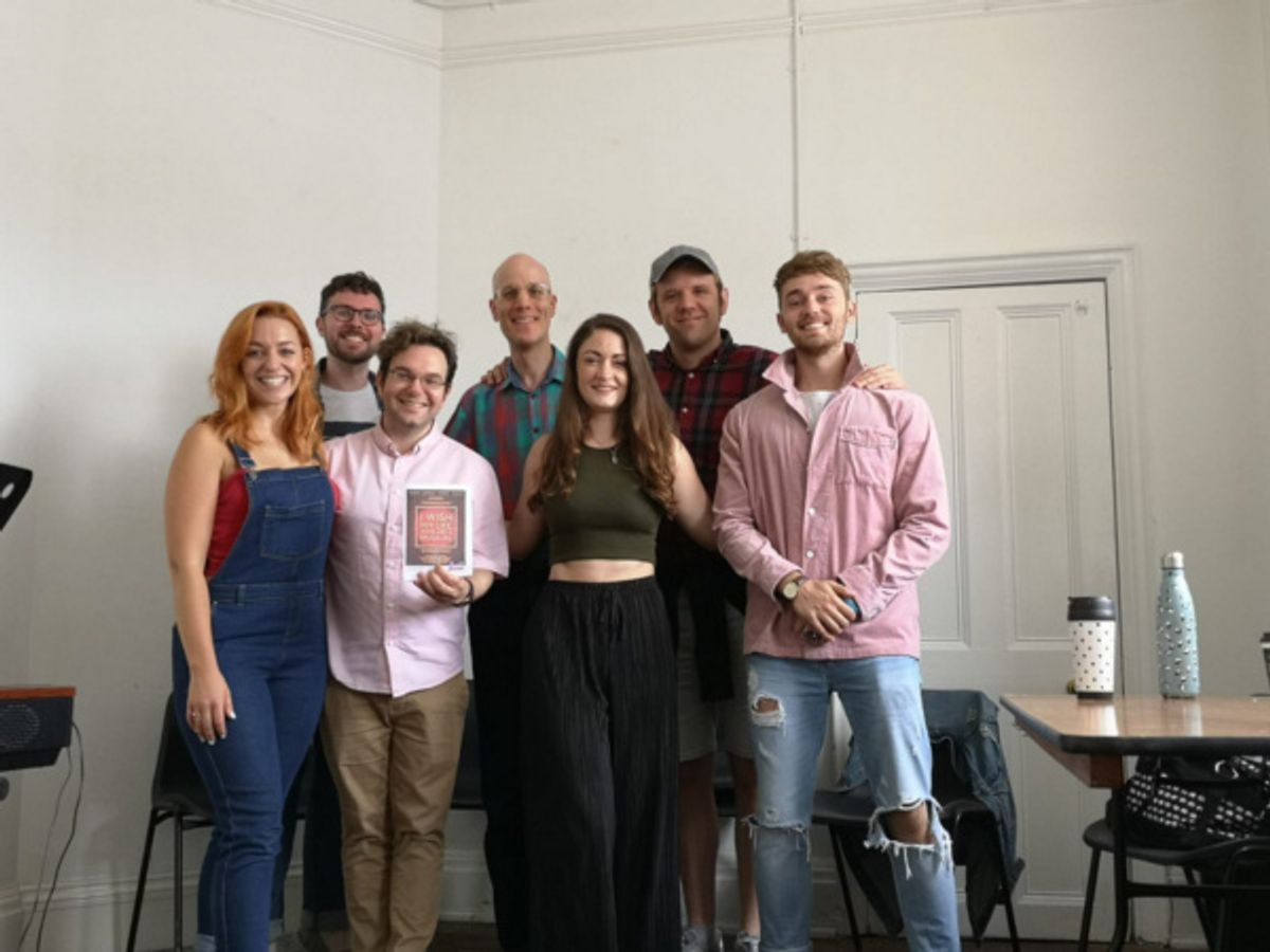 Charlotte O'Rourke, Chris Whittaker (Director), Damian Sandys (Associate Director), Alexander S. Bermange (Composer, Lyricist and Musical Director) Charlotte Anne Steen, James Hume, Felix Mosse at 