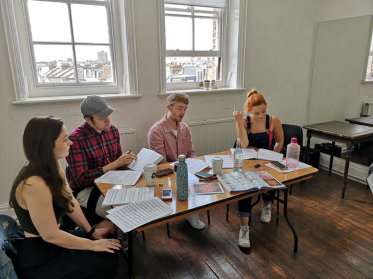 Charlotte Anne Steen, James Hume, Felix Mosse, Charlotte O'Rourke at 