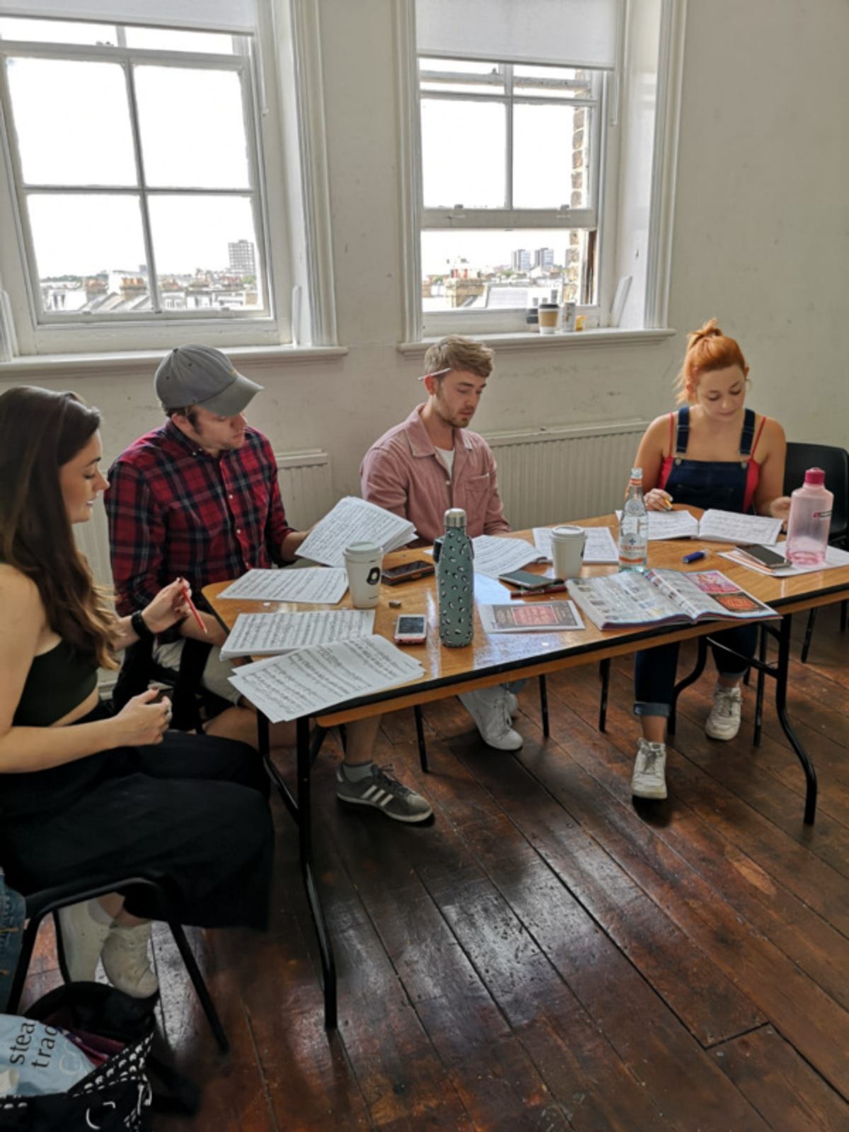 Charlotte Anne Steen, James Hume, Felix Mosse, Charlotte O'Rourke at 