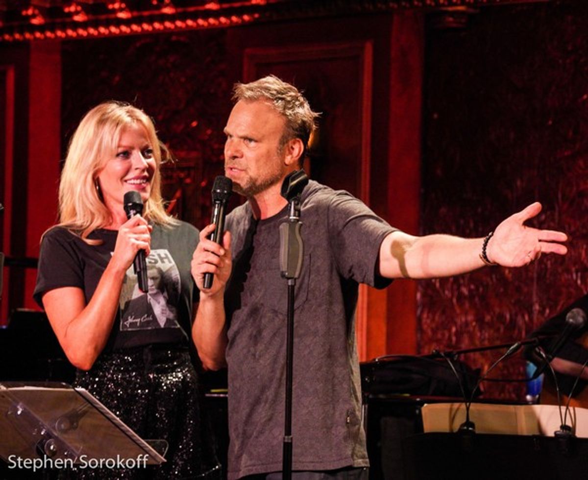 Sherie Rene Scott & Norbert Leo Butz at 